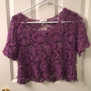 Lace Crop Top